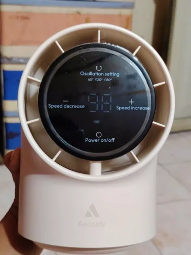 Quạt Đối Lưu Không Khí Thông Minh Thế Hệ Mới: Điều Khiển Từ Xa 20m Xuyên Tường | Góc Quay Rộng, Chạy Êm Ru, Thích Hợp Cho Phòng Ngủ photo review